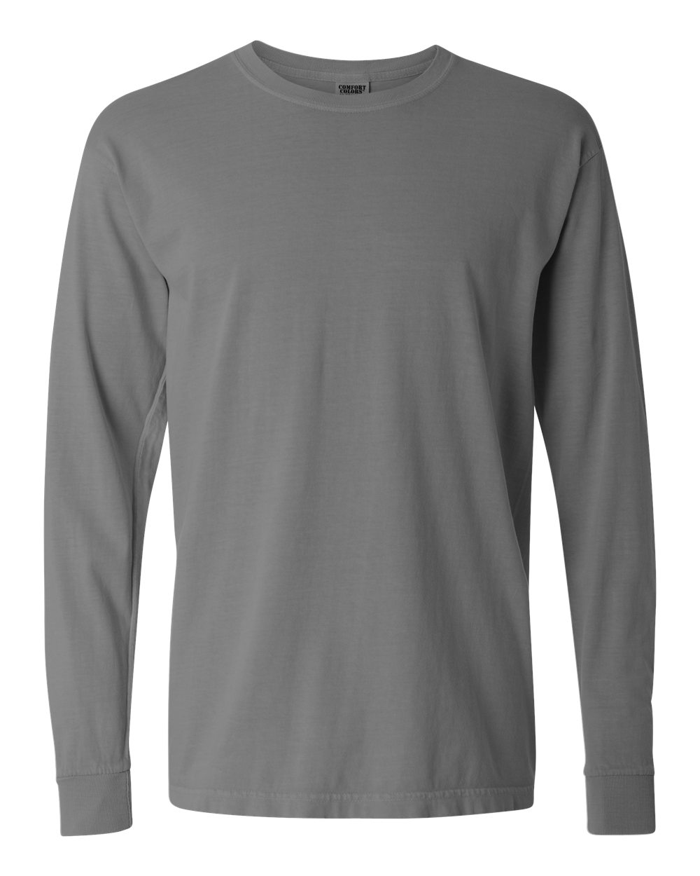Comfort Colors&#xAE; Garments Dyed Heavyweight Crew Neck Long Sleeve T-Shirt