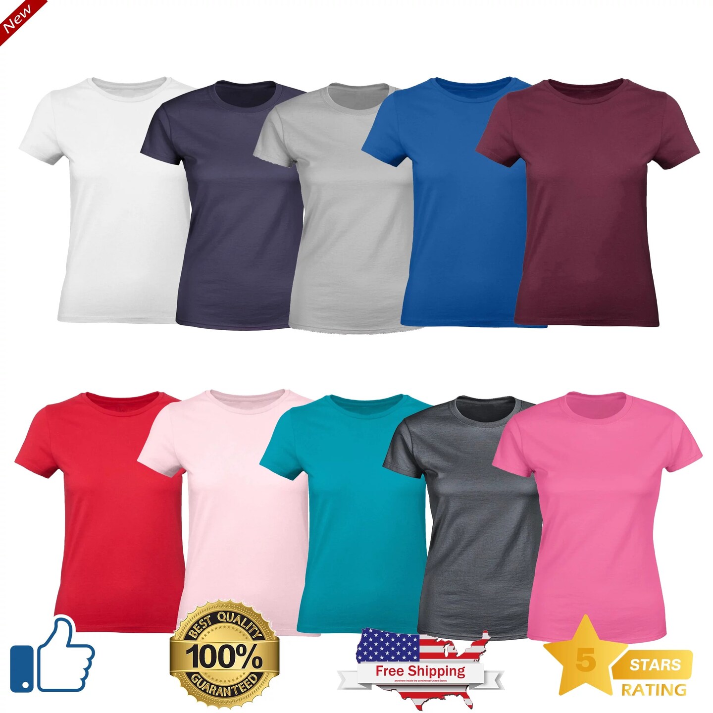 Ladies plain tops sale