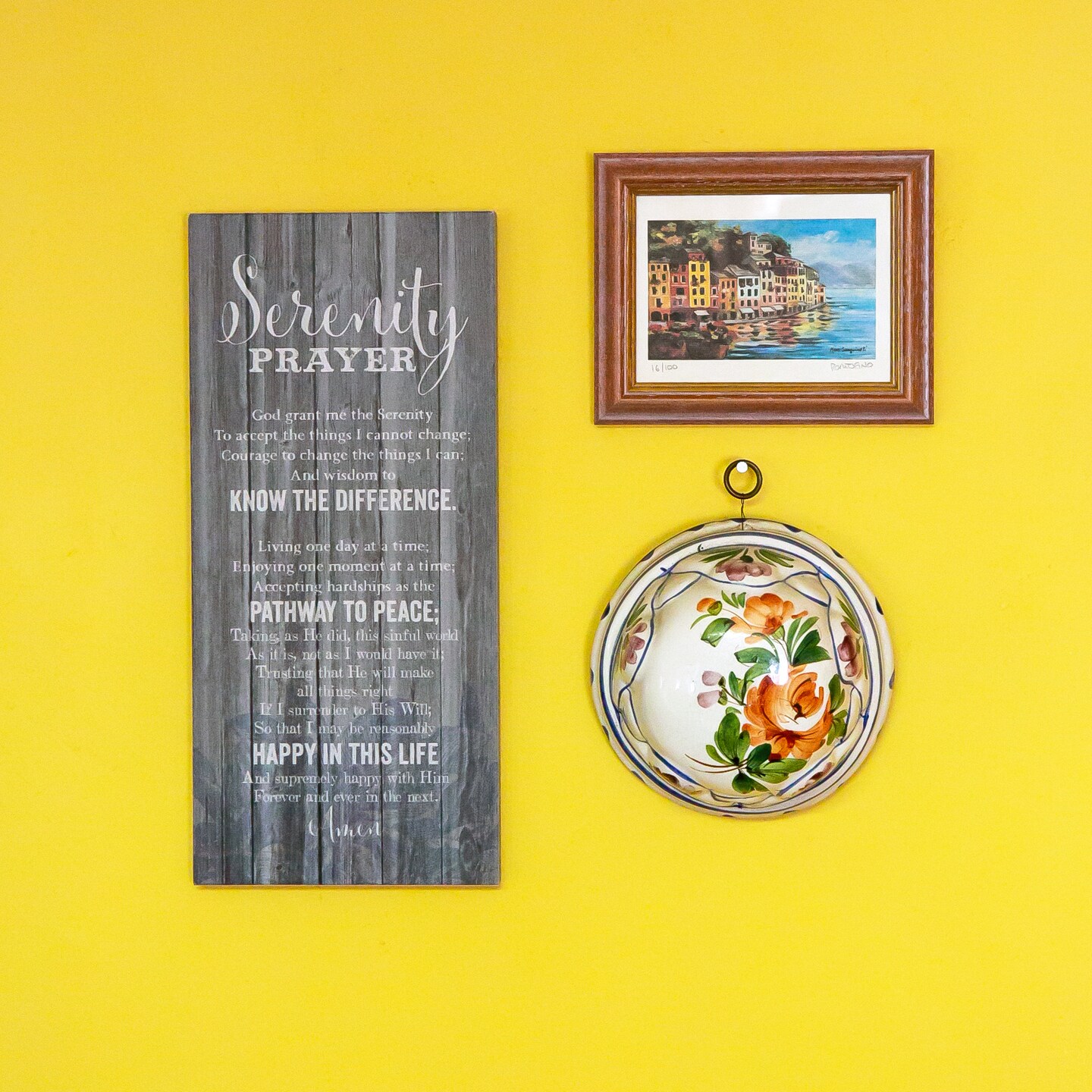Dexsa Serenity Prayer&#x2026;New Horizons Wood Plaque