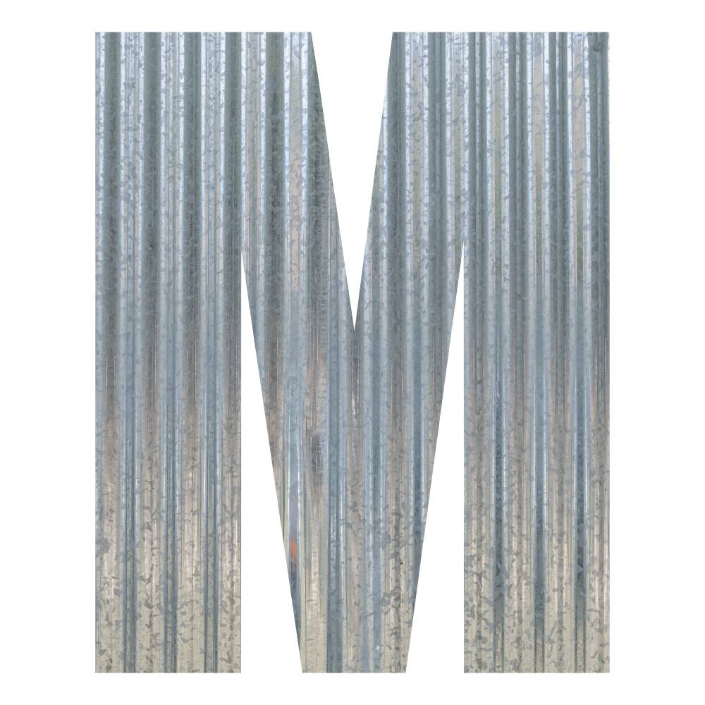 Corrugated Metal Letters and Numbers - image19