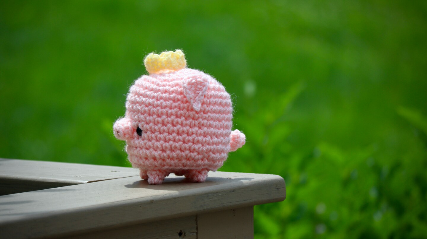 Crochet Pig Amigurumi Plushies Crochet Animals