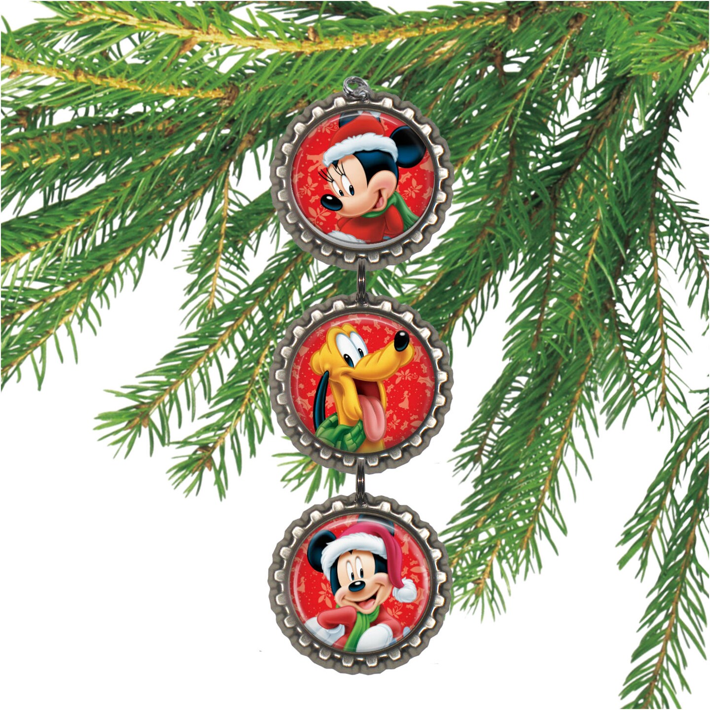 DISNEY CHRISTMAS 3D Bottle Cap Christmas Ornament Gift for Kids  MakerPlace by Michaels
