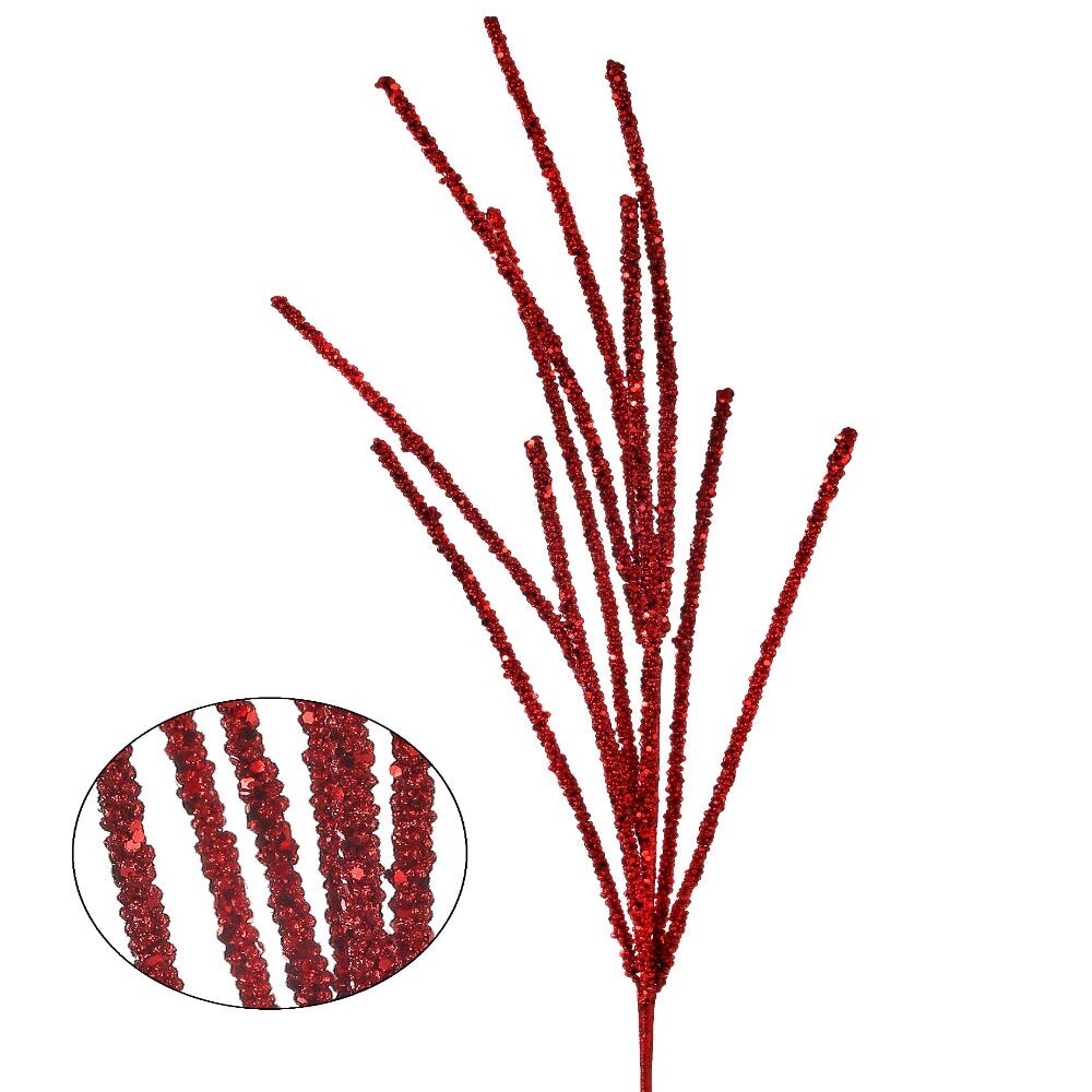 32" GLITTER MINI BERRY GRASS SPRAY Michaels