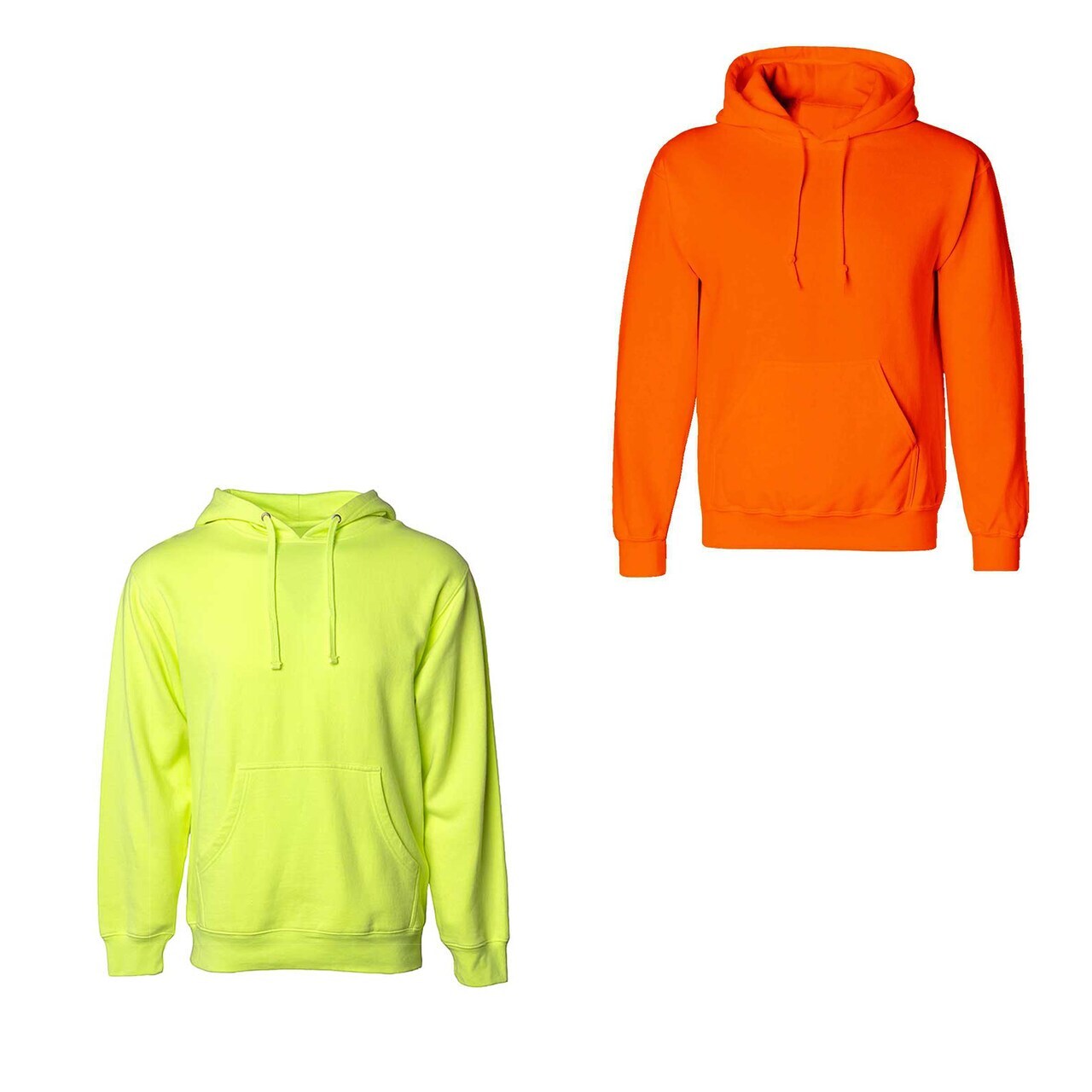 Safety Construction Hoodies Solid Long Sleeve High Visibility Pack of 2 Reflective work