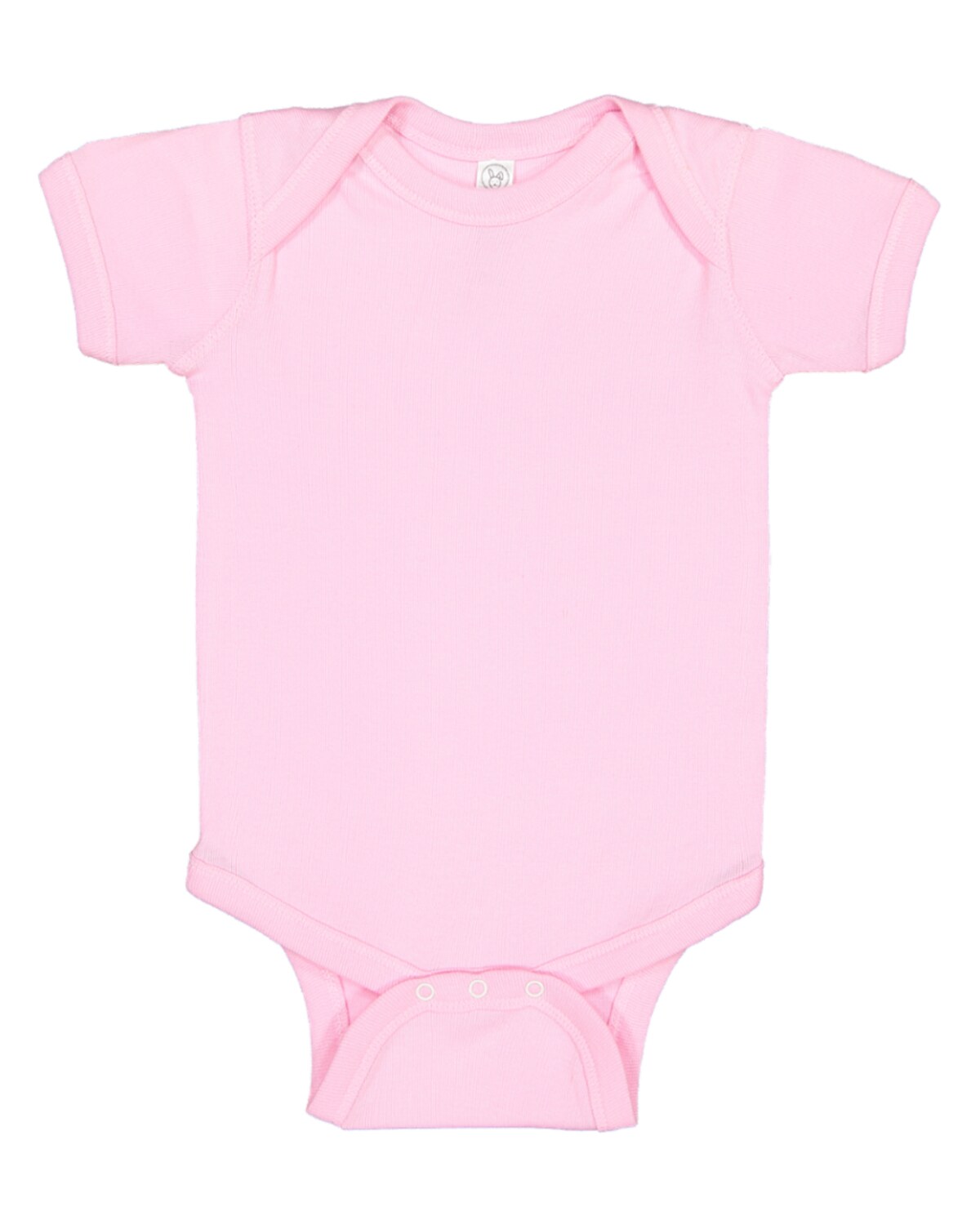Baby Onesie / Bodysuit -- Short Sleeves -- 100% Cotton by Rabbit Skins&#xAE;