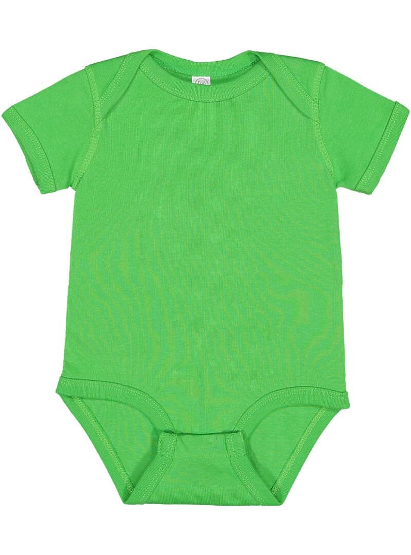 Baby Onesie / Bodysuit -- Short Sleeves -- 100% Cotton by