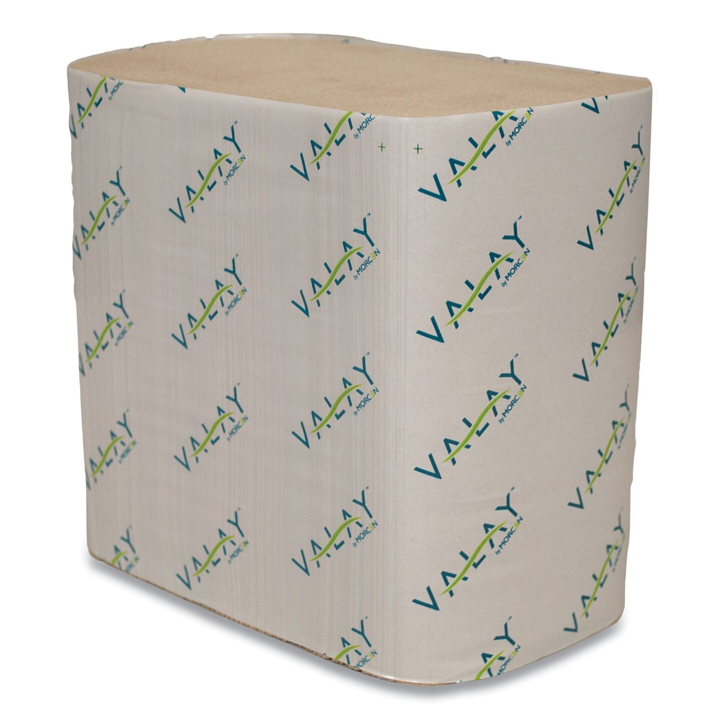 Morcon Paper Valay Interfolded Napkins, 1-Ply, 6.3 x 8.85, Kraft, 6,000 ...