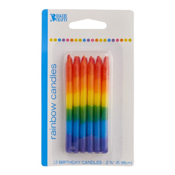 Ombre Smooth Specialty Candles, 12pc