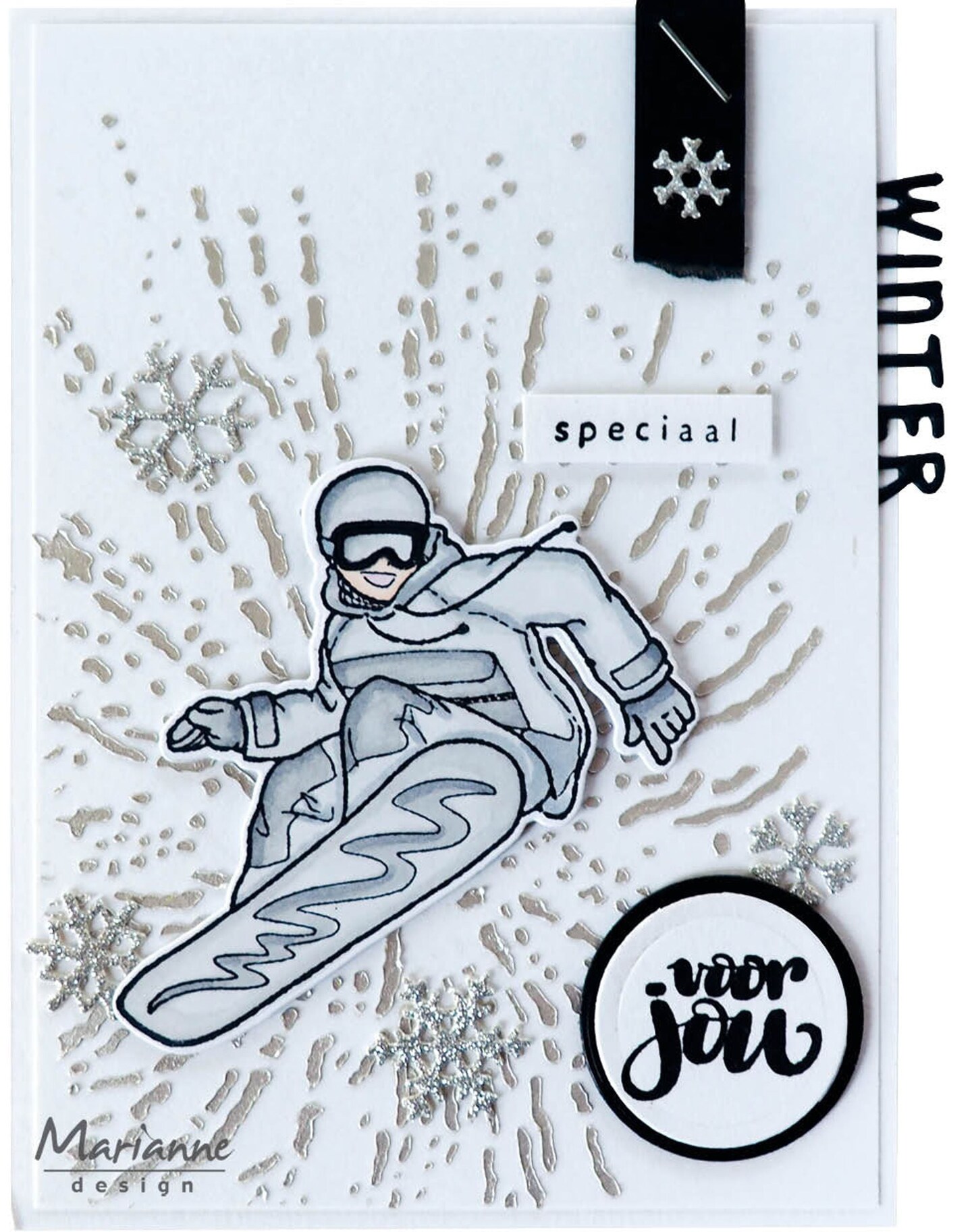 Marianne Design  Mask Stencil - Tiny&#x27;s Bubbles &#x26; Sparkles