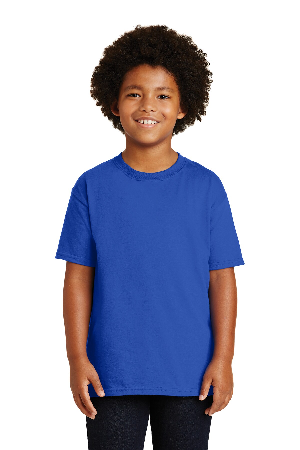 Gildan Youth Ultra Cotton Crewneck Short Sleeve T-Shirt for School Uniforms & Events Cotton Tee