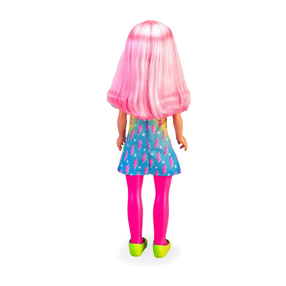 Nancy Neon Fashion Doll with Pink Hair, 16&#x22; Doll