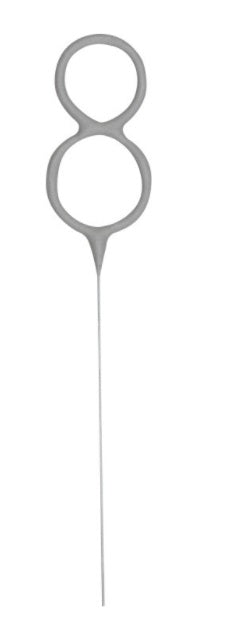 Sparkler Numeral, 1ct