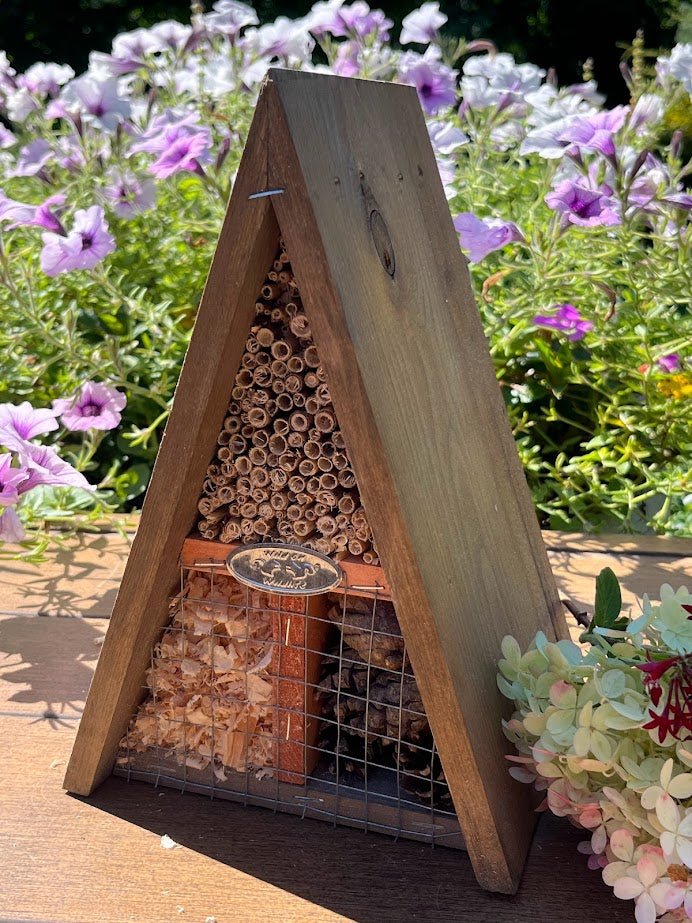 A-Frame Pollinator &#x26; Ladybug House