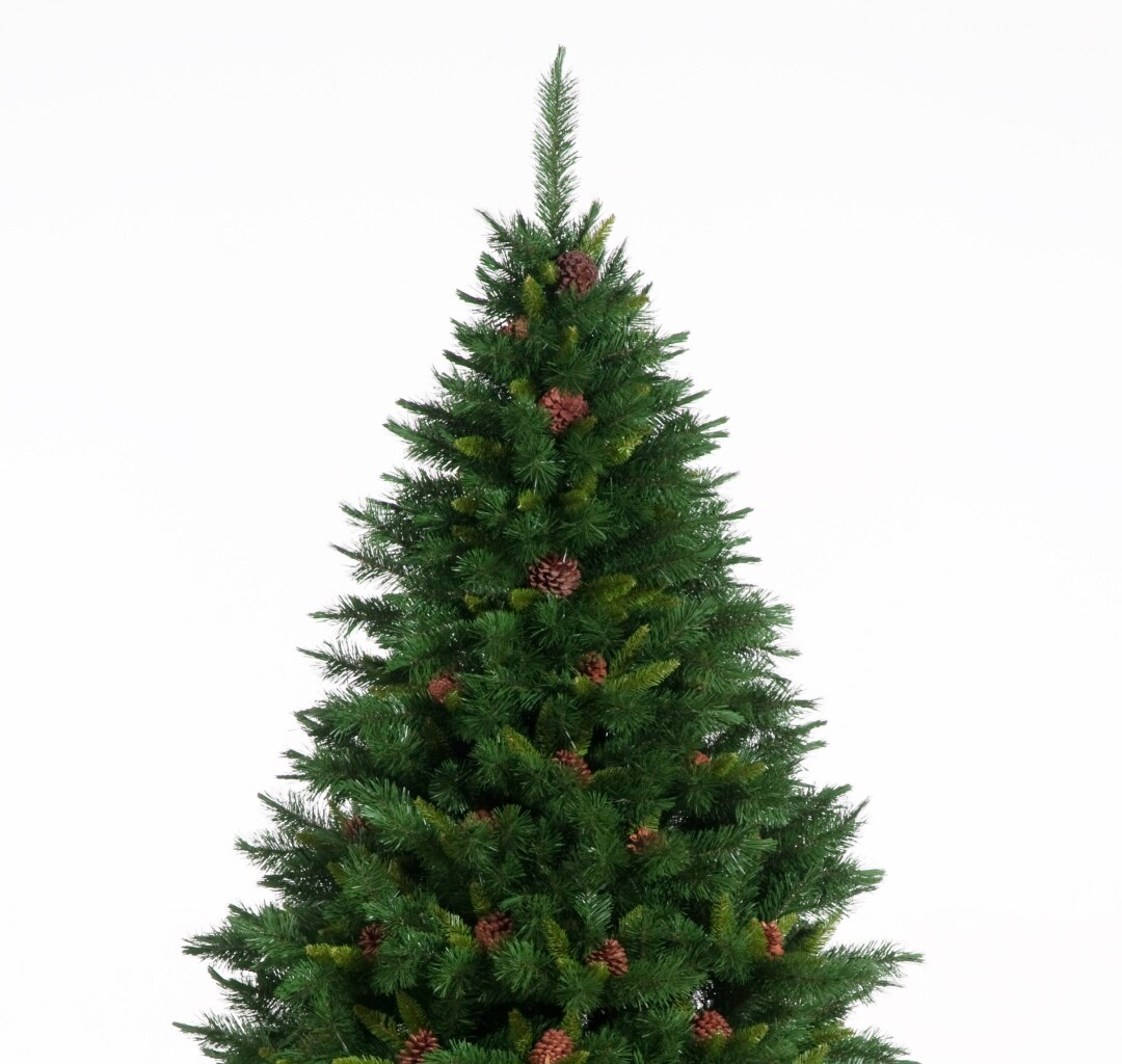 Hook on Christmas tree -Springfield Pine w/ Pine Cones - Christmas Tree - HOLIDAY TREE