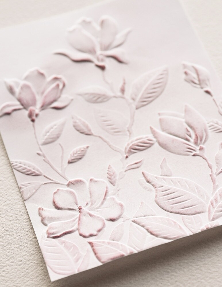 Memory Box 3D Embossing Folder & Dies-Marvelous Magnolia | Michaels