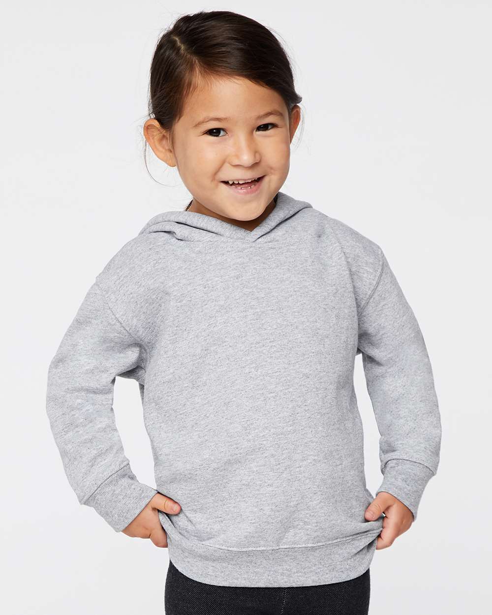Rabbit Skins® Toddler Pullover Fleece Long Sleeve Hoodie - 3326