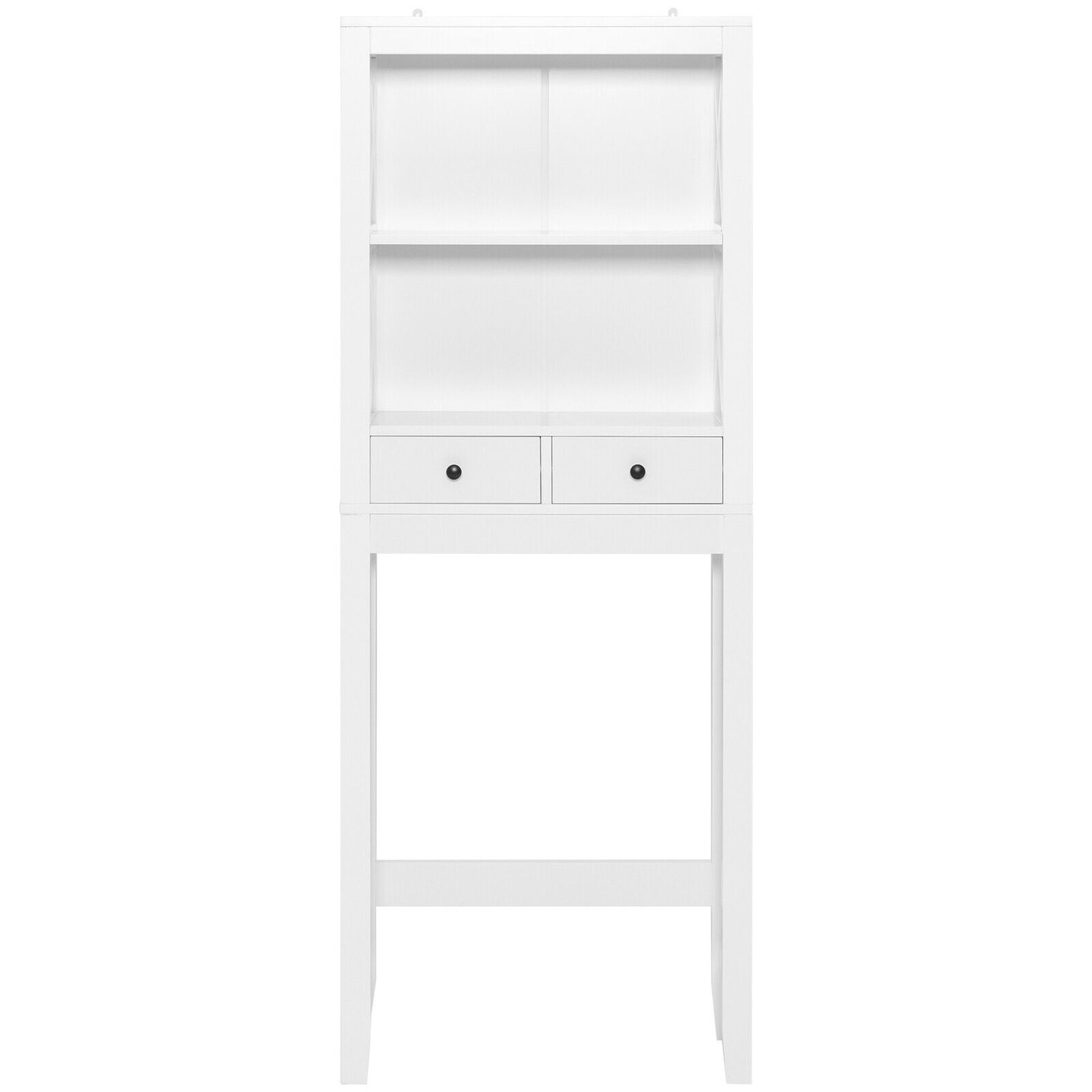 Toilet Space Saver Bathroom Organizer Storage Shelf with Drawers