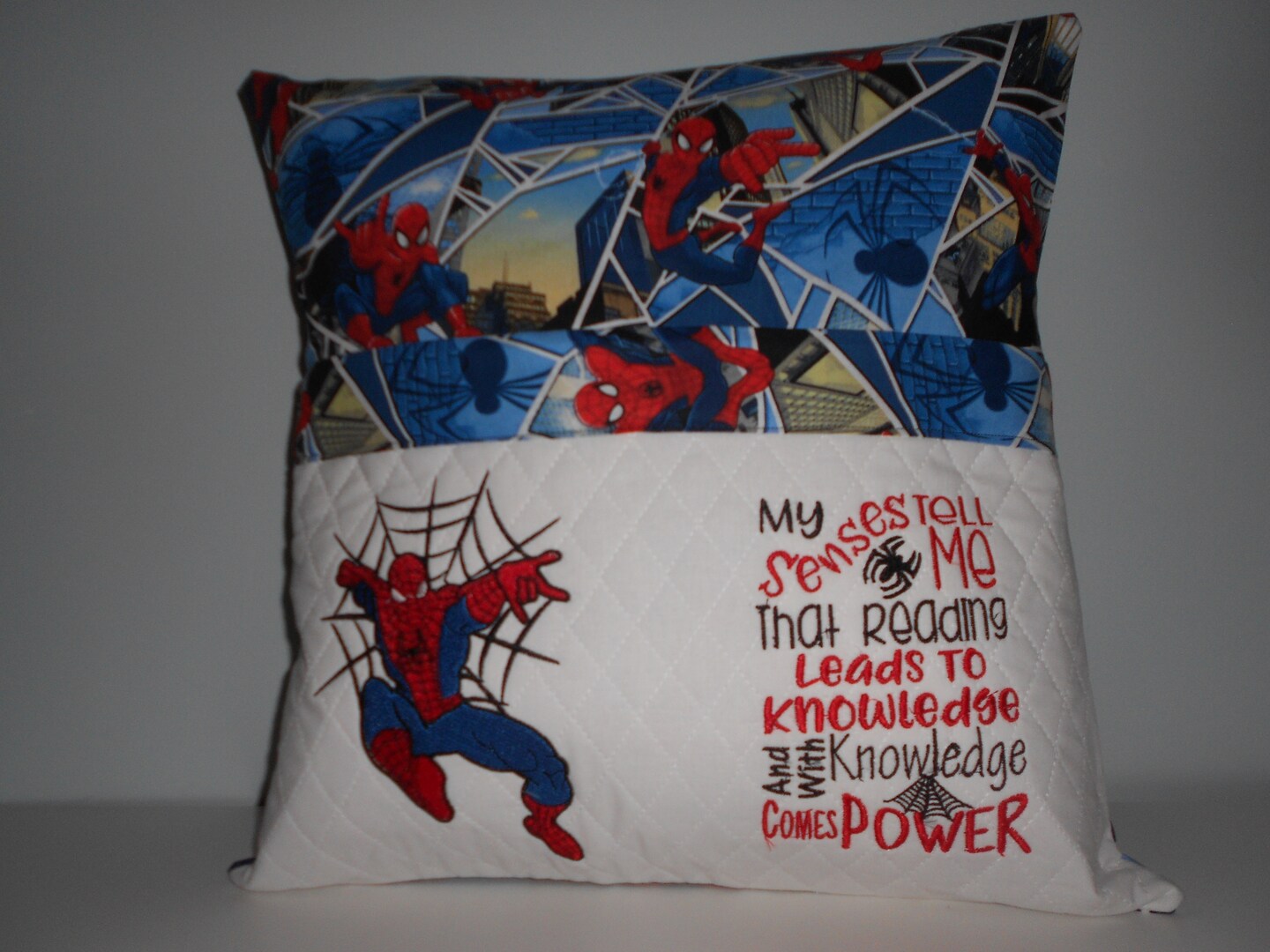 Pillow spiderman best sale