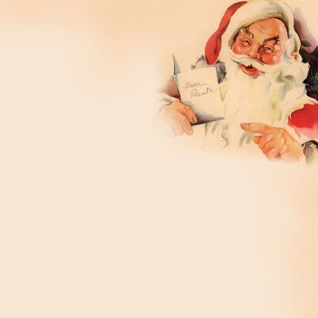Great Papers! Vintage Santa Holiday Letterhead, Invitations and Announcements, Printer Friendly, 8.5&#x22;x11&#x22;, 80 Pack