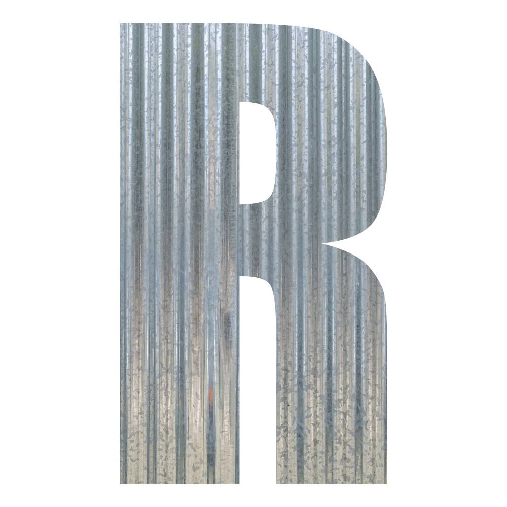 Corrugated Metal Letters and Numbers - image24
