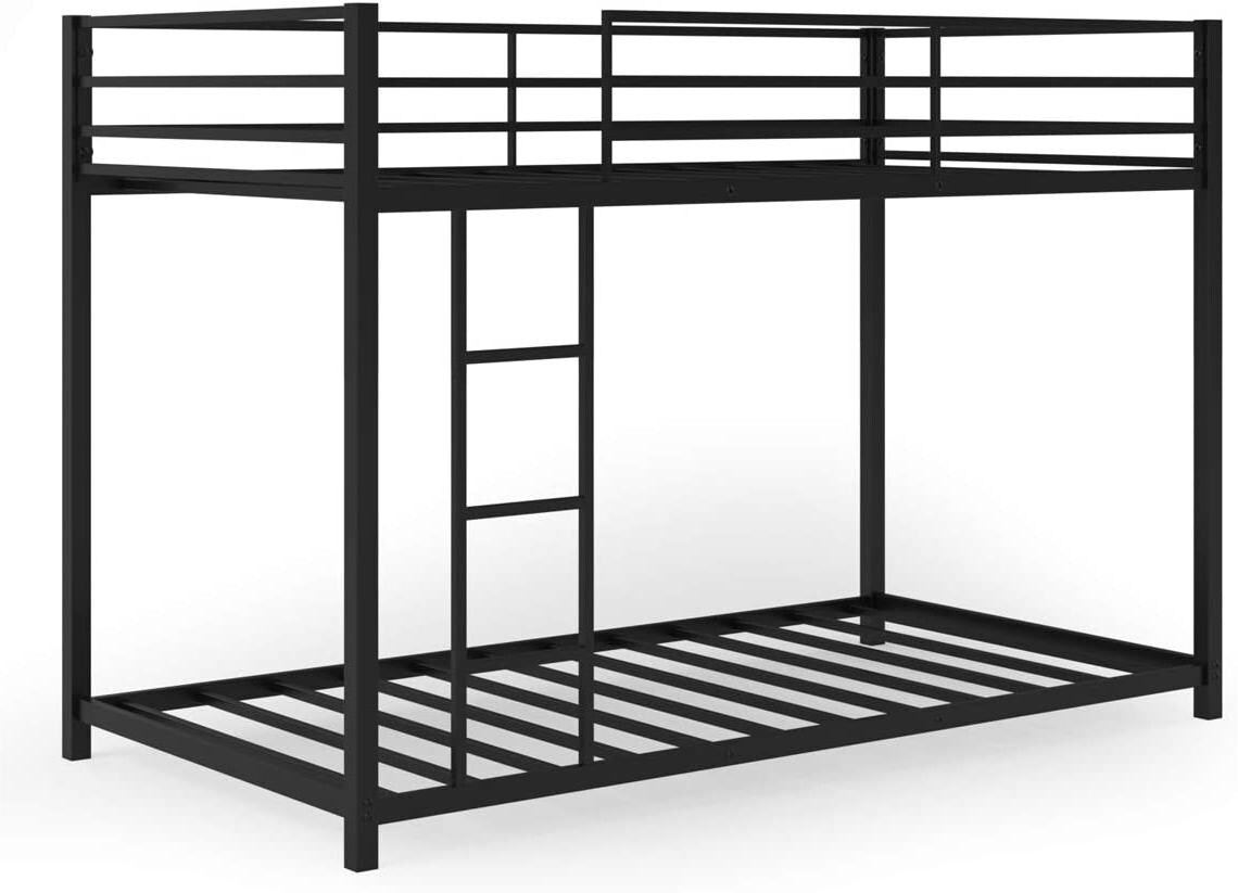 Metal Bunk Bed Twin Over Classic Bunk Bed Frame