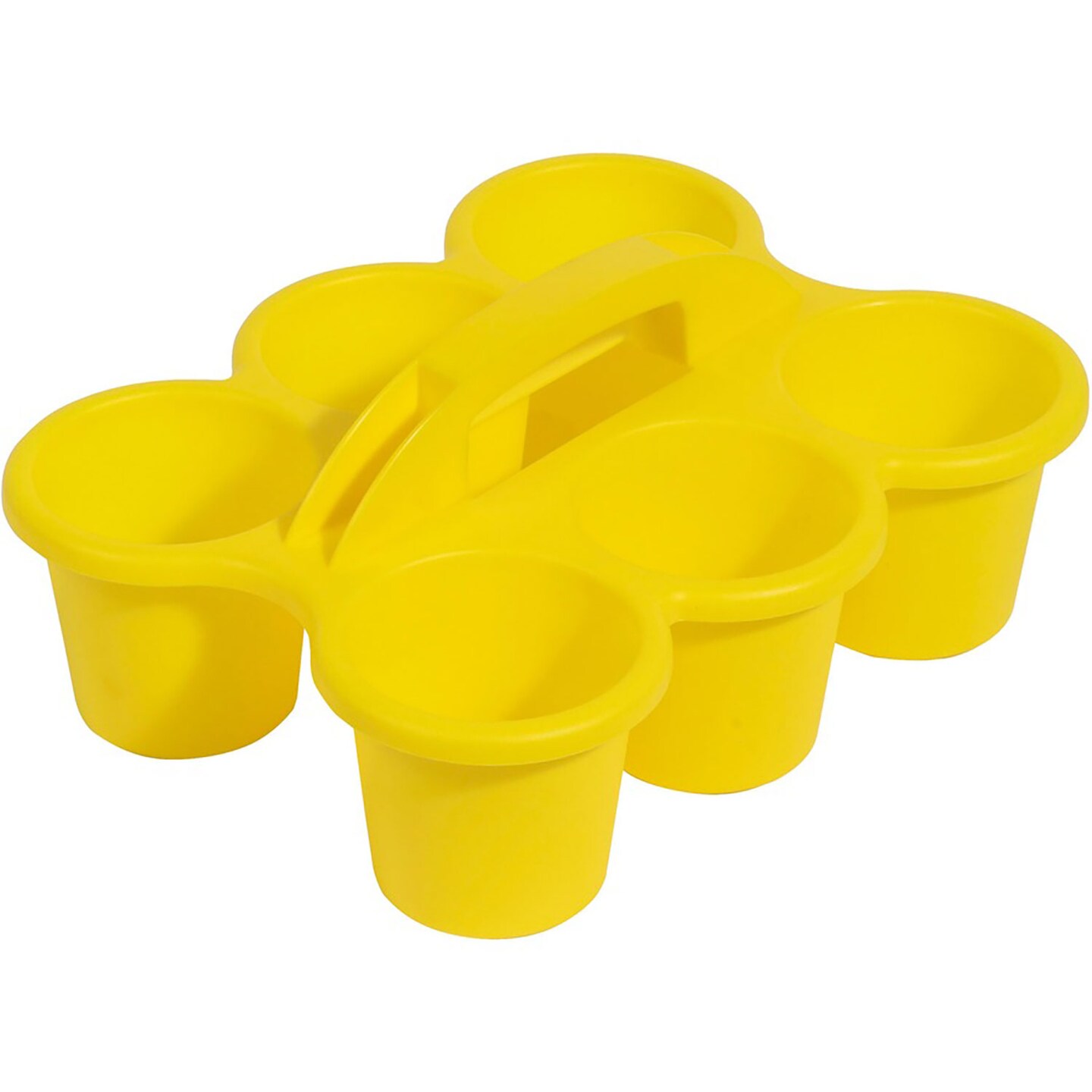 Deflecto Antimicrobial Kids 6 Cup Caddy - 6 Compartment(s) - 5.3", x 12.1" x 9.6" Depth