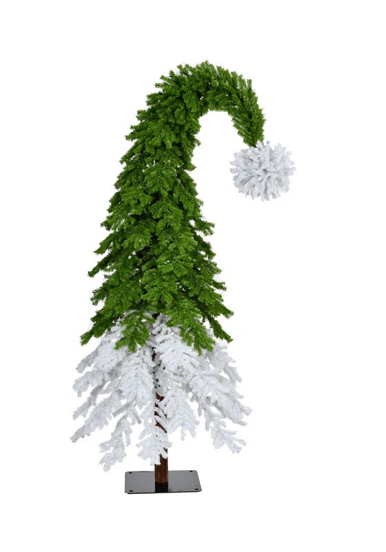 Premium Bendable Top Green Grinch Christmas Tree Aspen Fir - Festive Holiday Décor