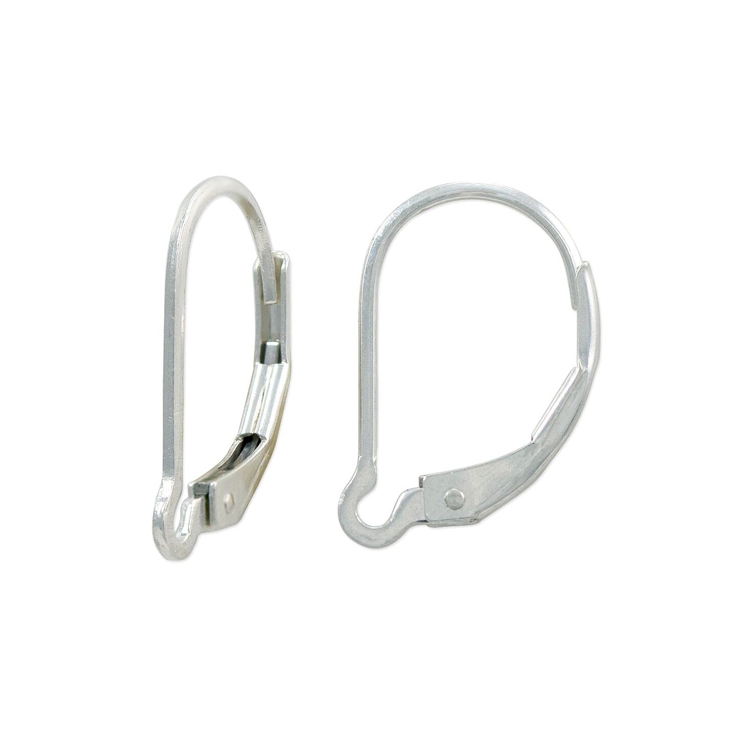 JewelrySupply Sterling Silver (925) Lever Back Earrings (1 Pair of Earrings)