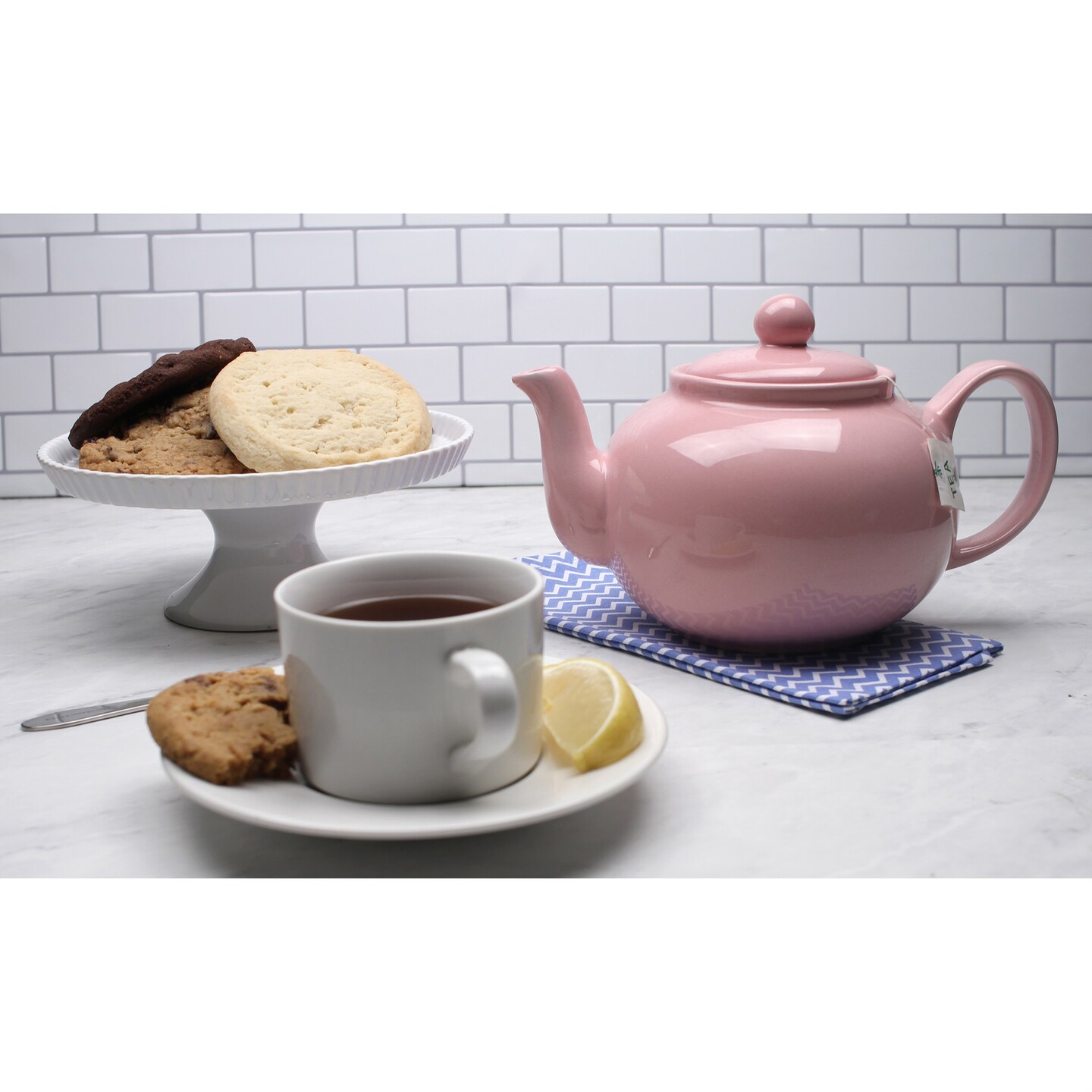 Midi Induction Based Teapot Set Rose - 14x14 - Pink Teapots