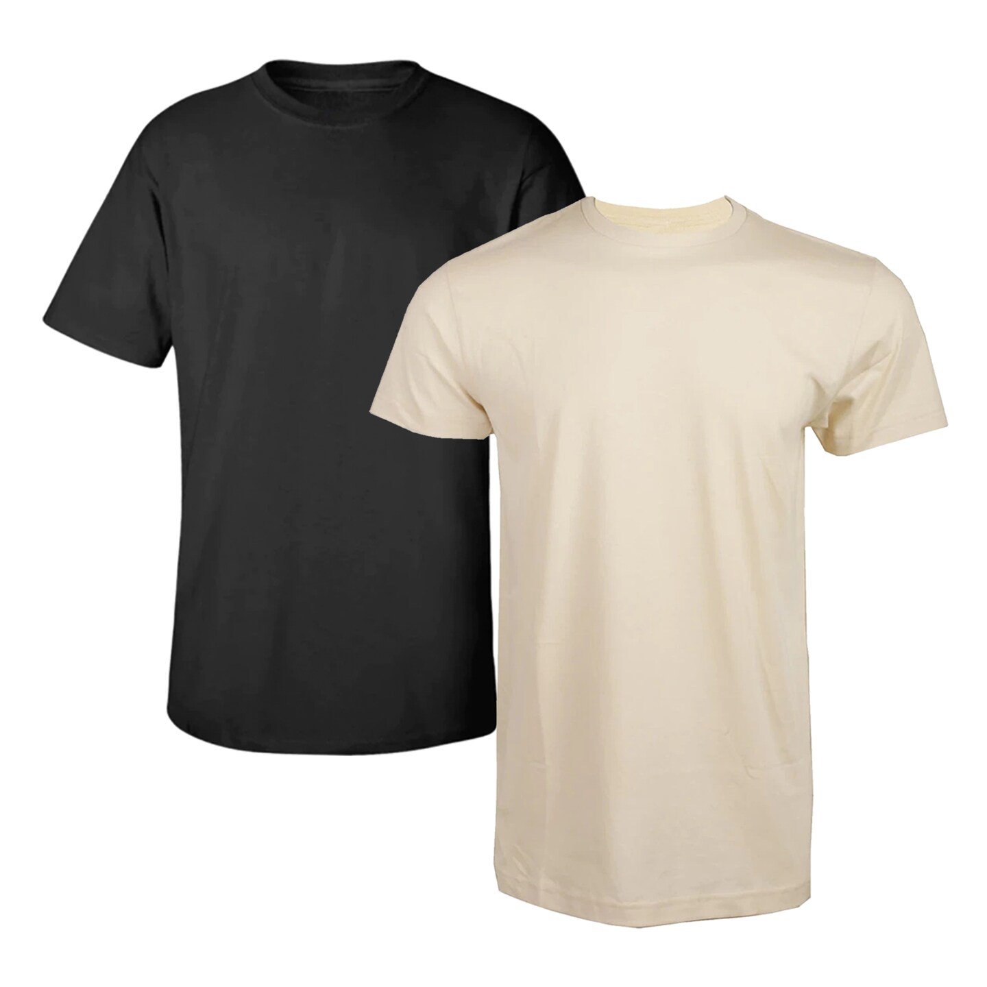 Men&#x27;s Crew Ultra Soft Plain Short-Sleeve Value T-Shirts