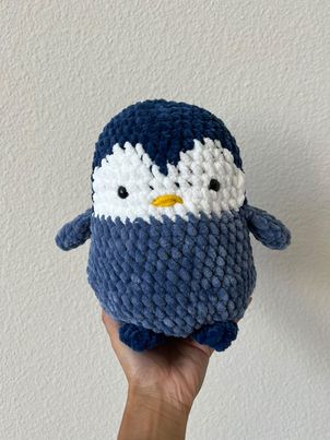 jumbo penguin plushie handmadebysiris | MakerPlace by Michaels