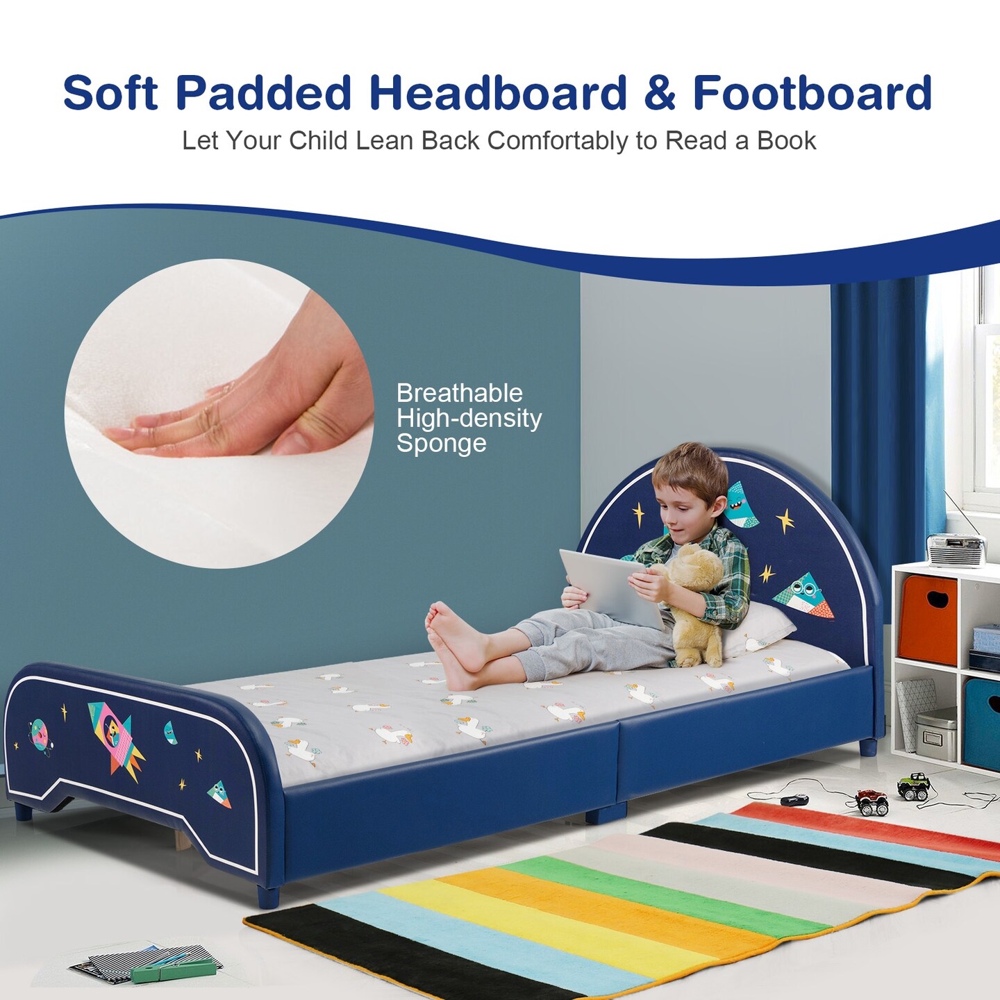 Rocket best sale kids bed