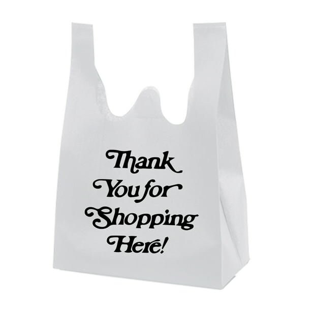 Thank You Bags for Small Business Non Woven Reusable shopping