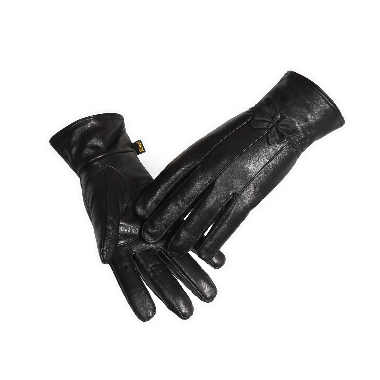 Reed Women&#x27;s Genuine Leather Warm Lined Driving Gloves - Imported