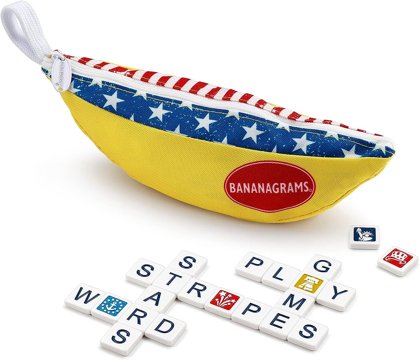 Bananagrams Stars and Stripes Themed Edition Family Board Game