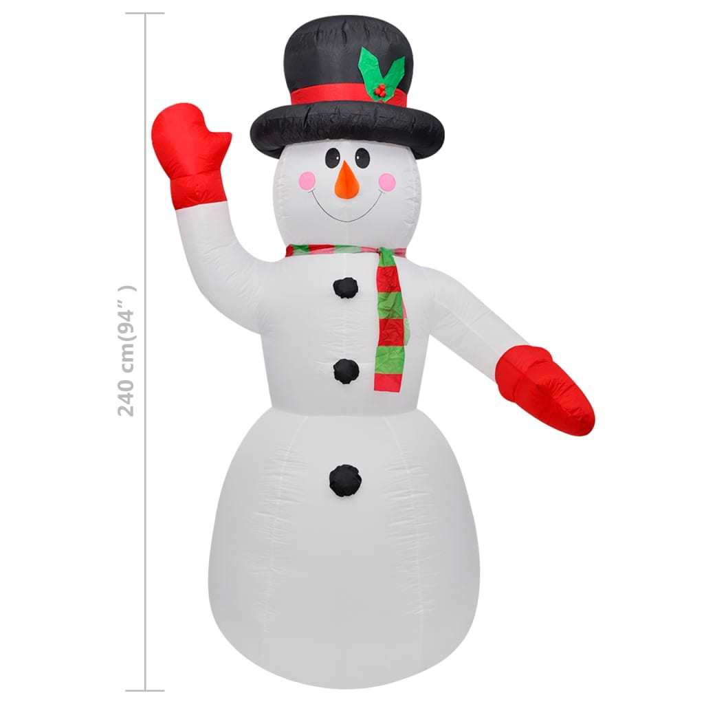 Christmas Inflatable Snowman 8 ft