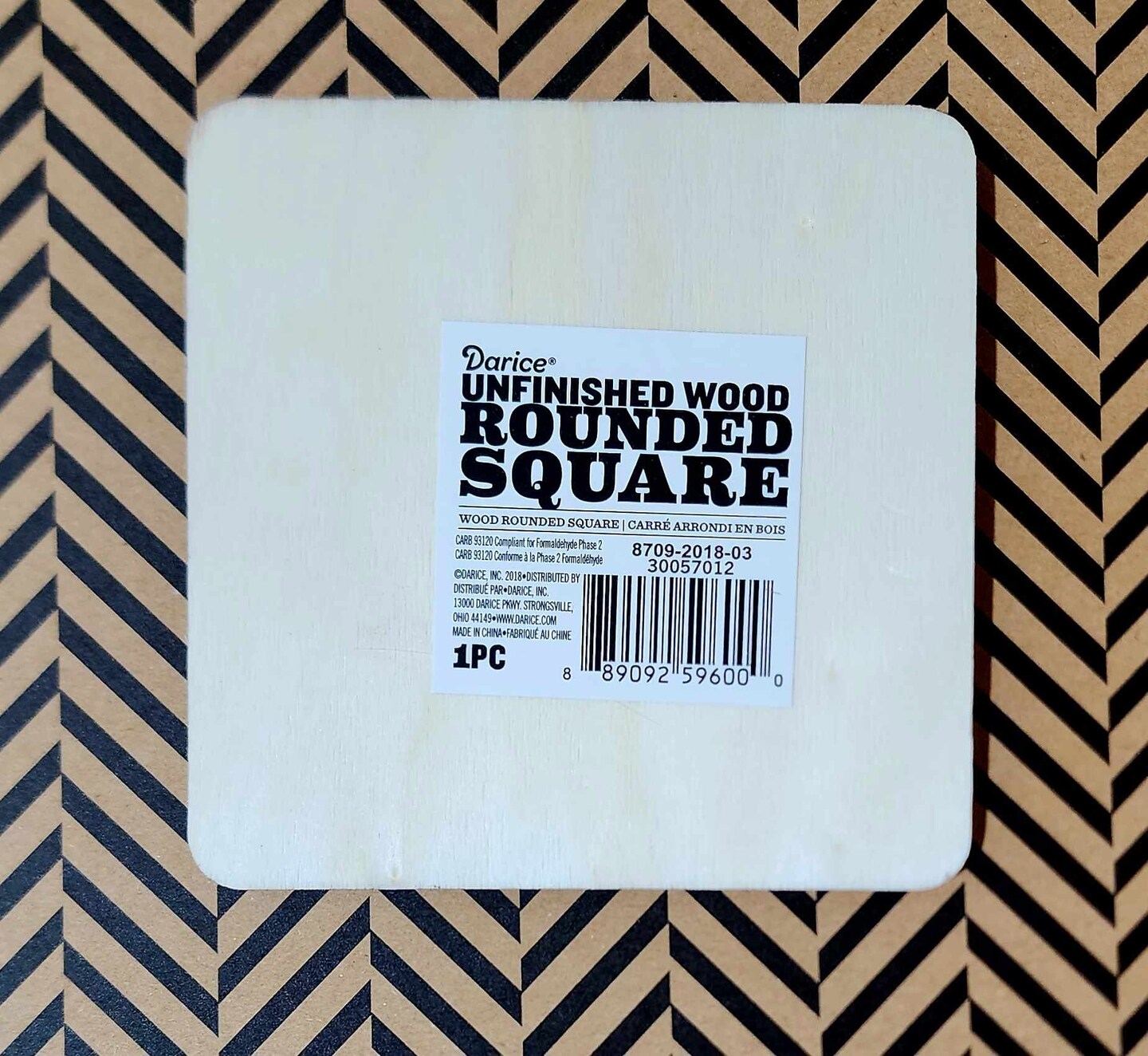 Forms and Shapes - Wood Square