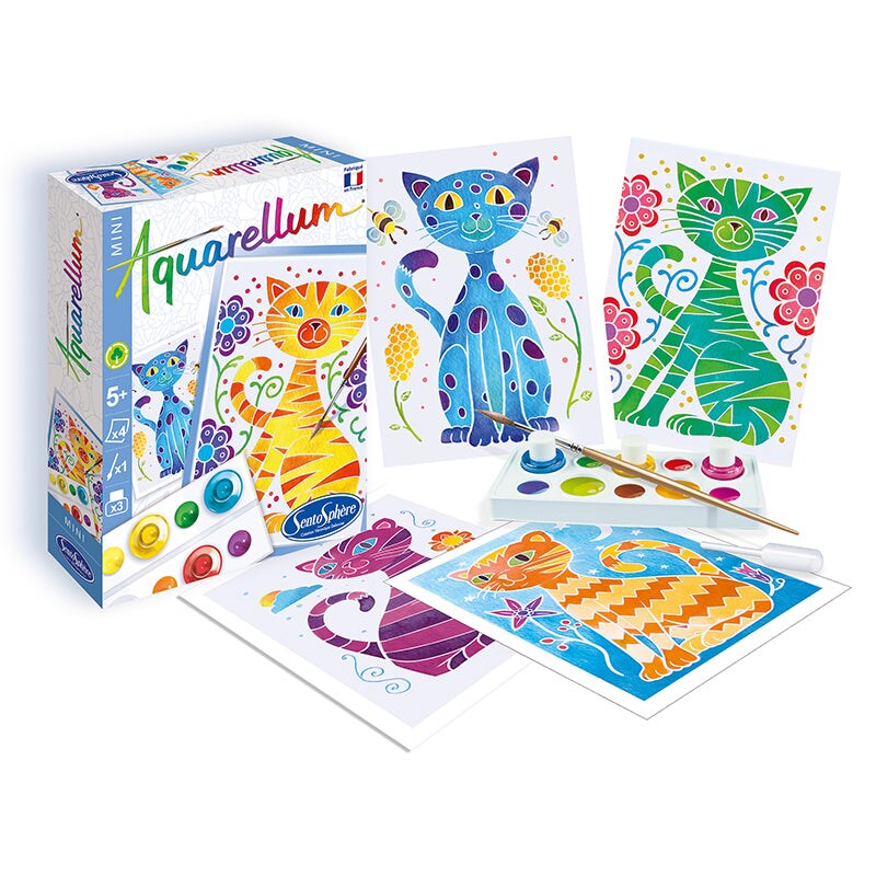 Sentosphere Aquarellum Mini Cats