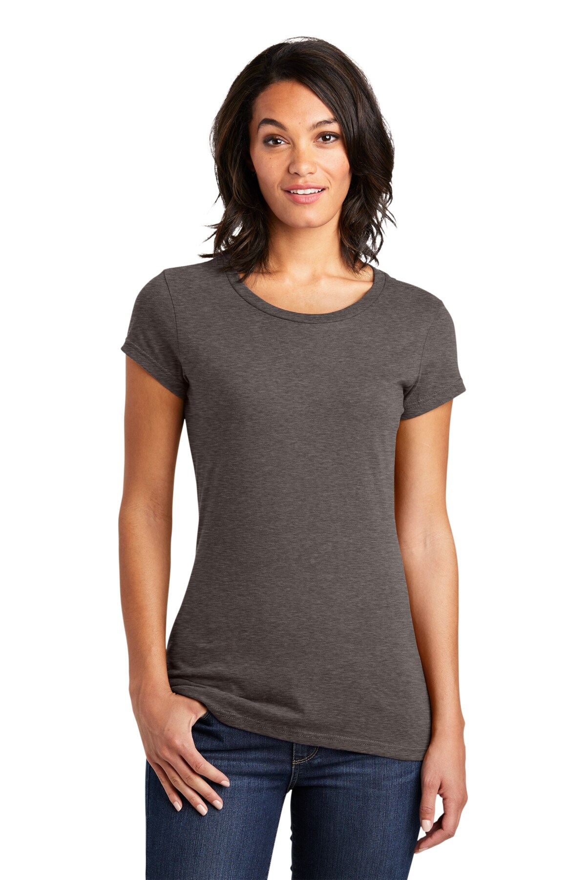 District&#xAE; Women&#x27;s Fitted Crew Neck T-Shirt
