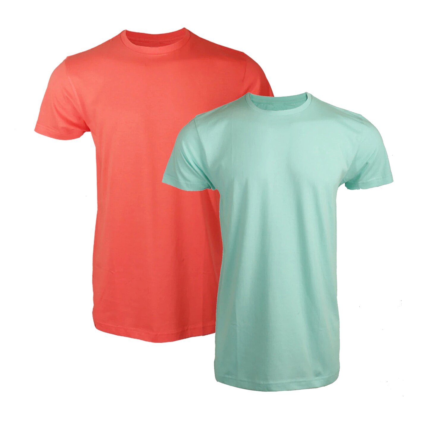 Men&#x27;s Crew Ultra Soft Plain Short-Sleeve Value T-Shirts