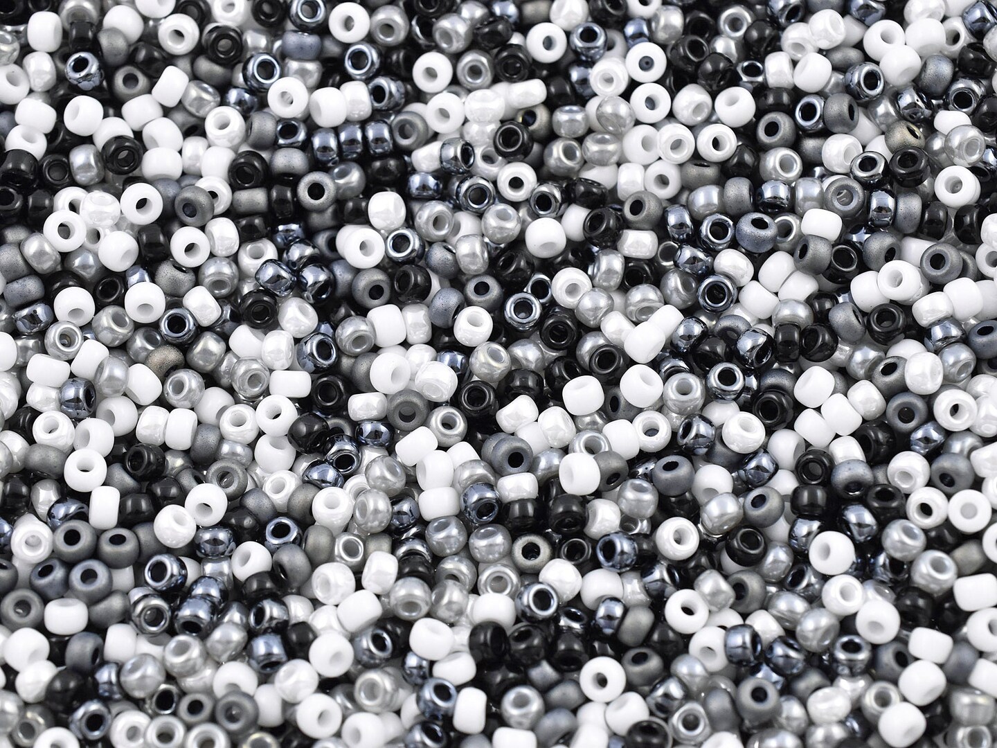 20g Monochrome Mix Miyuki 6/0 Seed Beads | Michaels