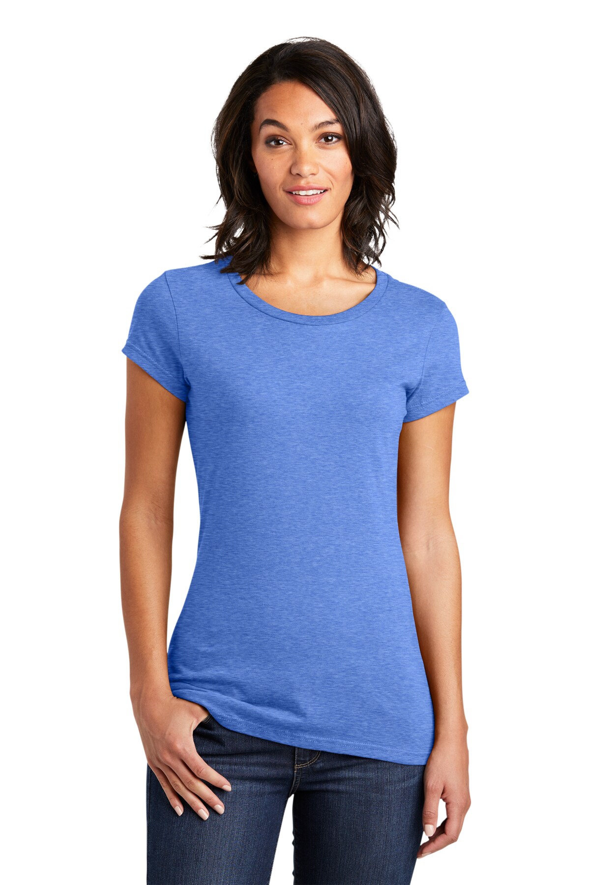 District&#xAE; Women&#x27;s Fitted Crew Neck Short Sleeve T-Shirt