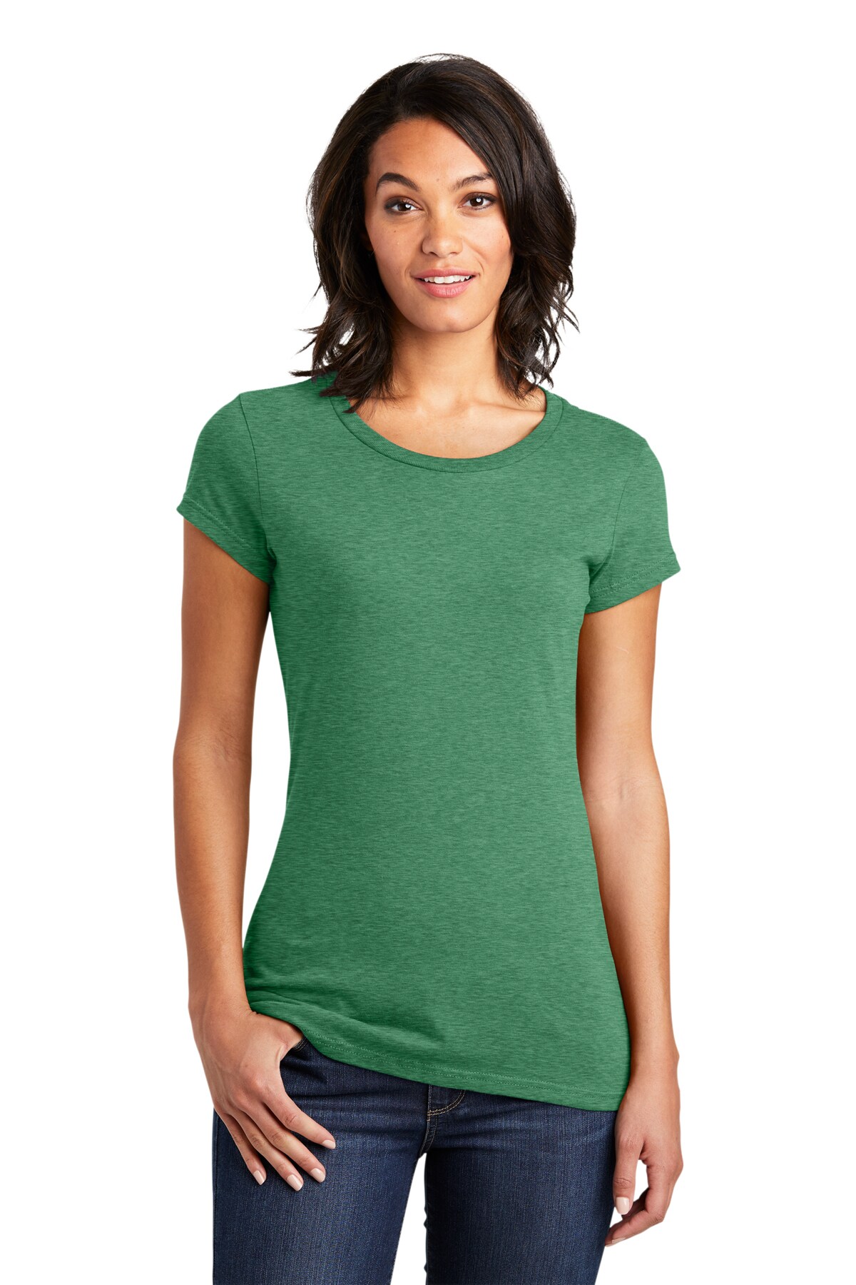 District&#xAE; Women&#x27;s Fitted Crew Neck Short Sleeve T-Shirt