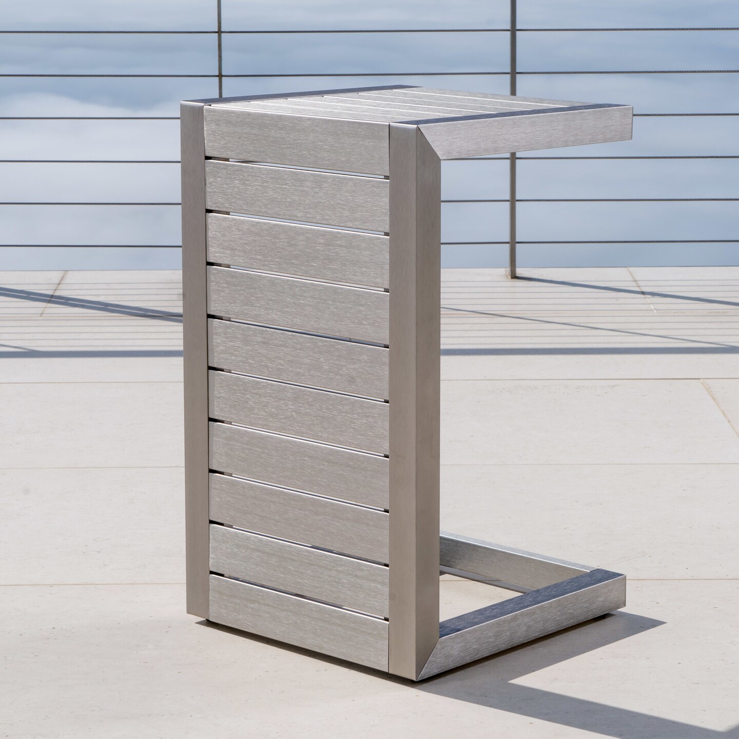 GDFStudio Crested-Bay Outdoor Side Table | Michaels