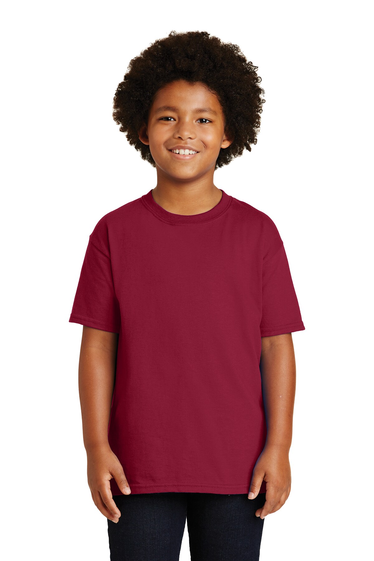 Gildan Youth Ultra Cotton Crewneck Short Sleeve T-Shirt for School Uniforms & Events Cotton Tee