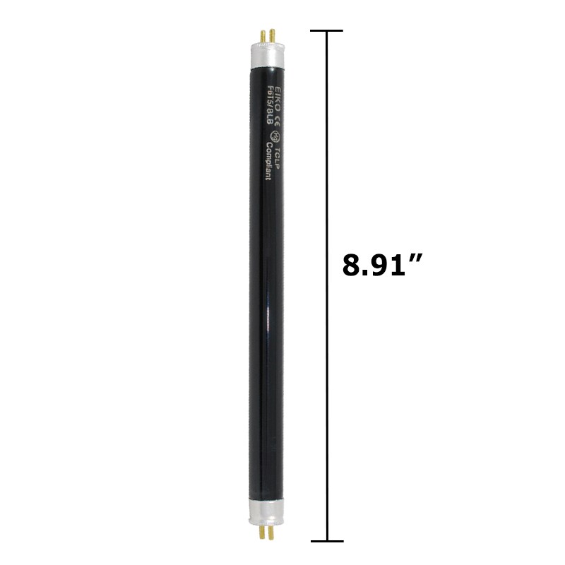 Satco 9-in 6w T5 Fluorescent G5 Bi Pin base Black light Blue Tube Bulb