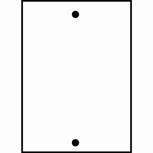 SUNLITE 1 Gang Blank Wall Plate -Steel