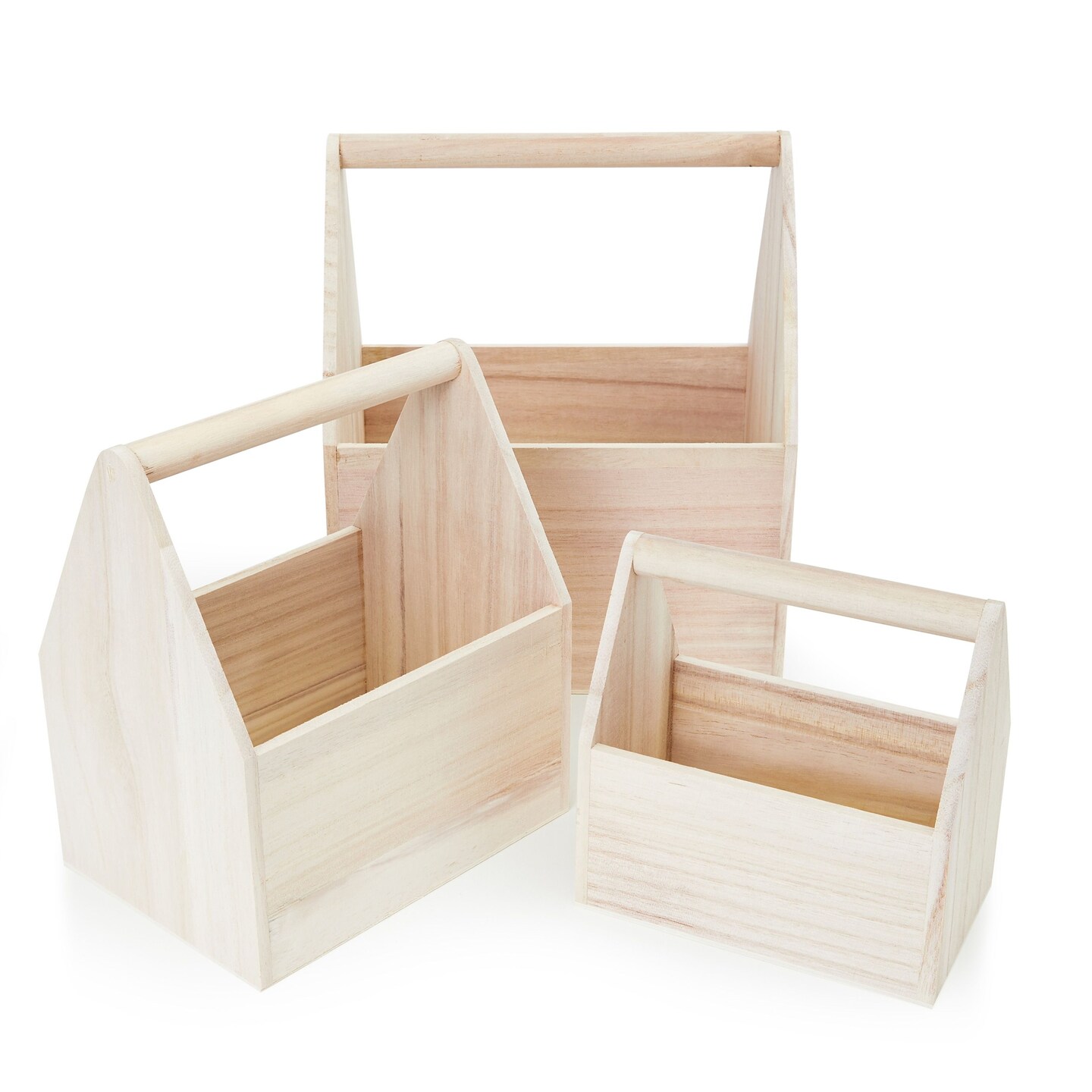 Wood Box with Handle by Make Market in Unfinished Wood | 5.25 x 3.375 x 2.5 | Michaels