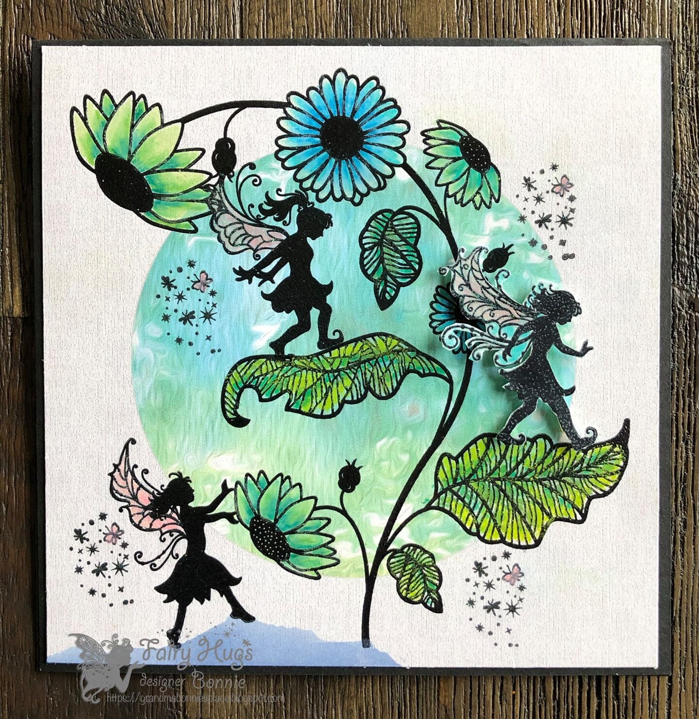 Fairy Hugs  Stamps - Dixie