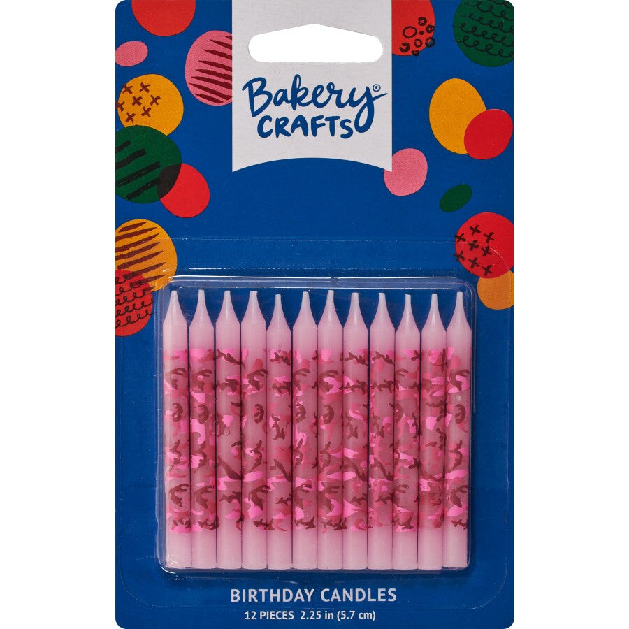Camouflage Specialty Candles, 12pc